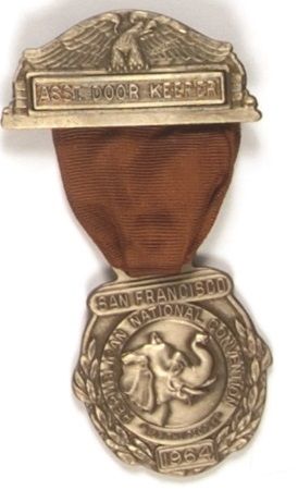 Goldwater Doorkeeper Convention Badge