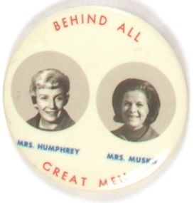 Humphrey-Muskie Wives