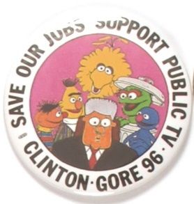 Clinton Sesame Street