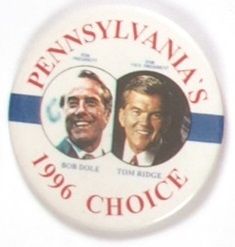 Pennsylvania for Dole