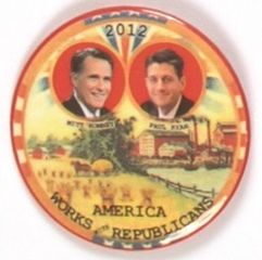 Romney-Ryan Colorful Jugate
