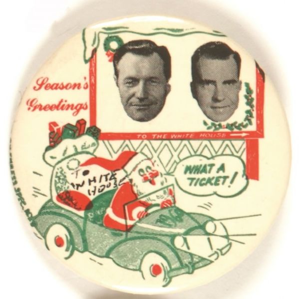 Santa, Rocky and Nixon, What a Ticket! 