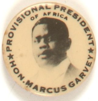 Marcus Garvey, Provisional President of Africa