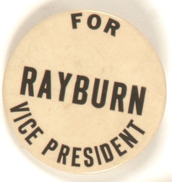 Rayburn for Vice President