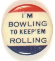 World War II Bowling to Keep Em Rolling