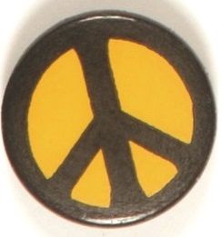 Vietnam Yellow Peace Sign