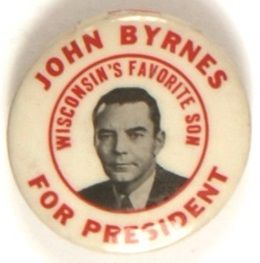 John Byrnes Wisconsin Favorite Son