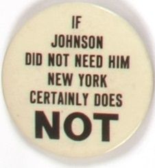 Anti RFK New York Pin