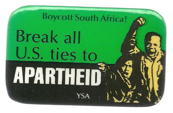 YSA Apartheid Boycott