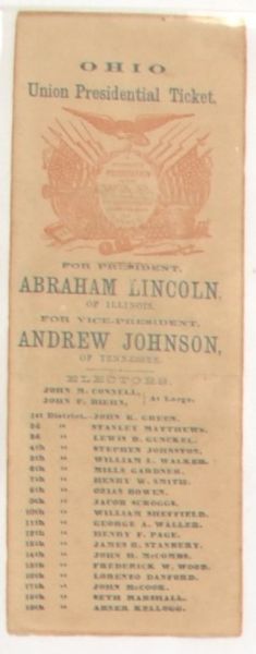 Lincoln Ohio Ballot