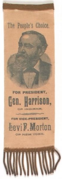 Harrison 1888 Ribbon