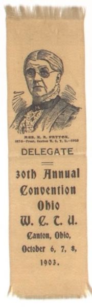 WCTU Ohio 1903 Ribbon