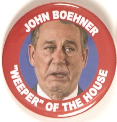 John Boehner Weeper of the House