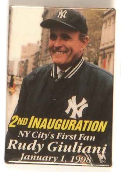Giuliani Second Inauguration