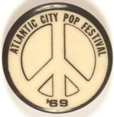 Atlantic City Pop Festival Peace Sign
