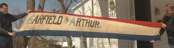 Garfield-Arthur Cloth Banner