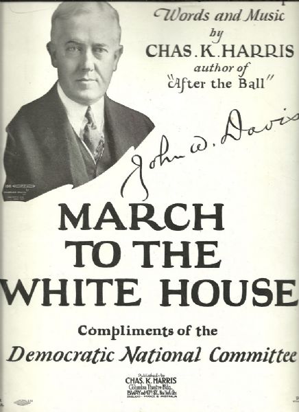 John W. Davis Sheet Music