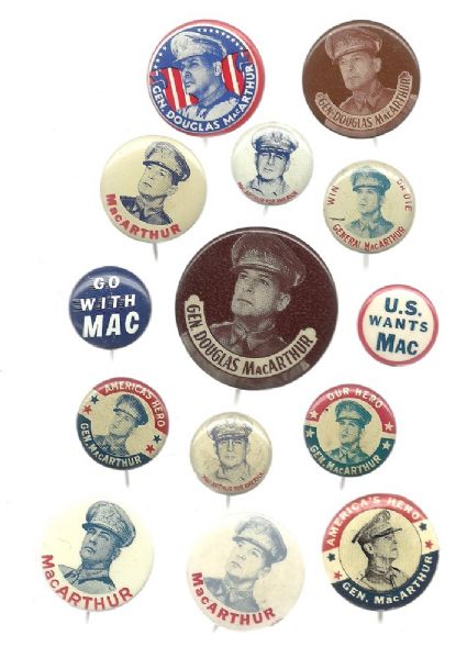 MacArthur Group of 14 Pins