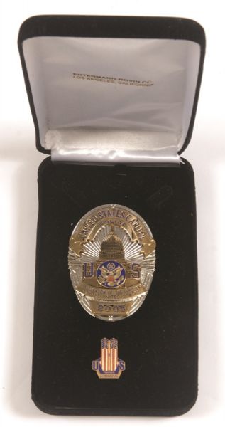 Bush 2005 Capitol Police Inaugural Badge, Pin