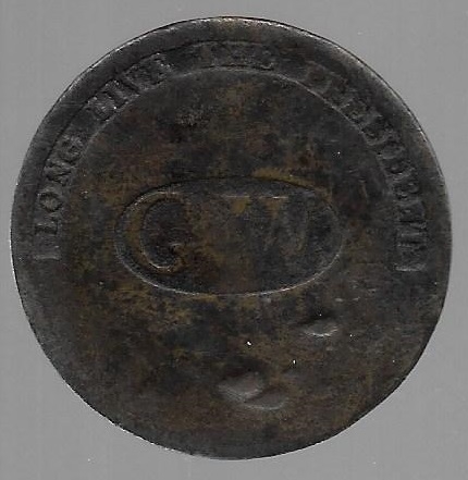 George Washington GW Inaugural Medal