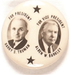 Truman, Barkley Two Stars 1 1/4 Inch Jugate