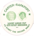 Carter, Rapaport Rare 6 Inch Coattail Celluloid