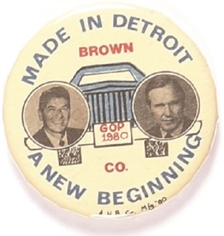 Reagan, Bush Brown County Indiana a New Beginning