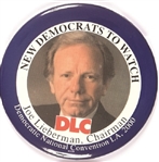 Joe Lieberman Democrats to Watch DLC 2000 Convention Pin
