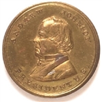 Andrew Johnson Brass Token