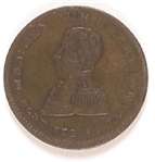 William Henry Harrison Scales Token