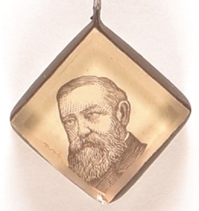 Harrison Glass Cube Flag Charm