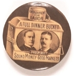 McKinley, Roosevelt Brown Dinner Bucket