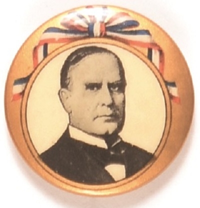 McKinley Ribbon Design, Gold Border