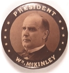 President Wm. McKinley Celluloid