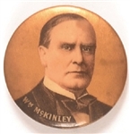 William McKinley Gold Background Celluloid