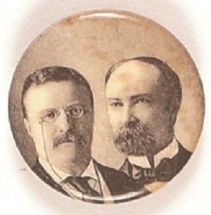 Roosevelt, Fairbanks Celluloid Jugate