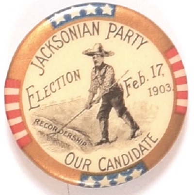 Jacksonian Party Farmer Jugate