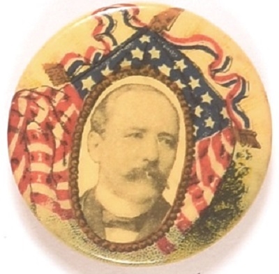 Parker Flag Design Celluloid by Baltimore Badge