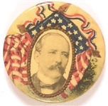 Parker Flag Design Celluloid by Baltimore Badge