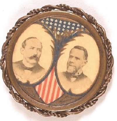 Parker, Davis Framed Celluloid Jugate