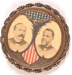 Parker, Davis Framed Celluloid Jugate