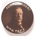 William Howard Taft Sepia Celluloid