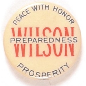Wilson Peace With Honor