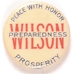 Wilson Peace With Honor