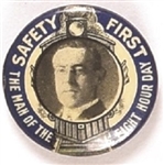 Wilson 8-Hour Day Railroad pin