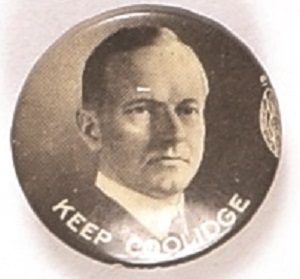Keep Coolidge Black, White Celluloid