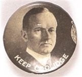 Keep Coolidge Black, White Celluloid