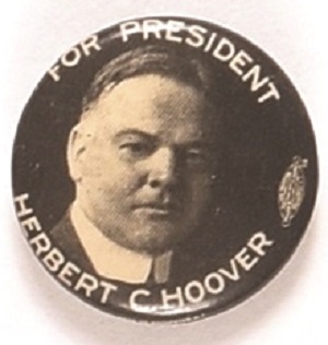 Hoover for President Celluloid