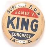 Support FDR, King for Congress New York Coattail