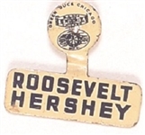 Roosevelt, Hershey Illinois Coattail Tab